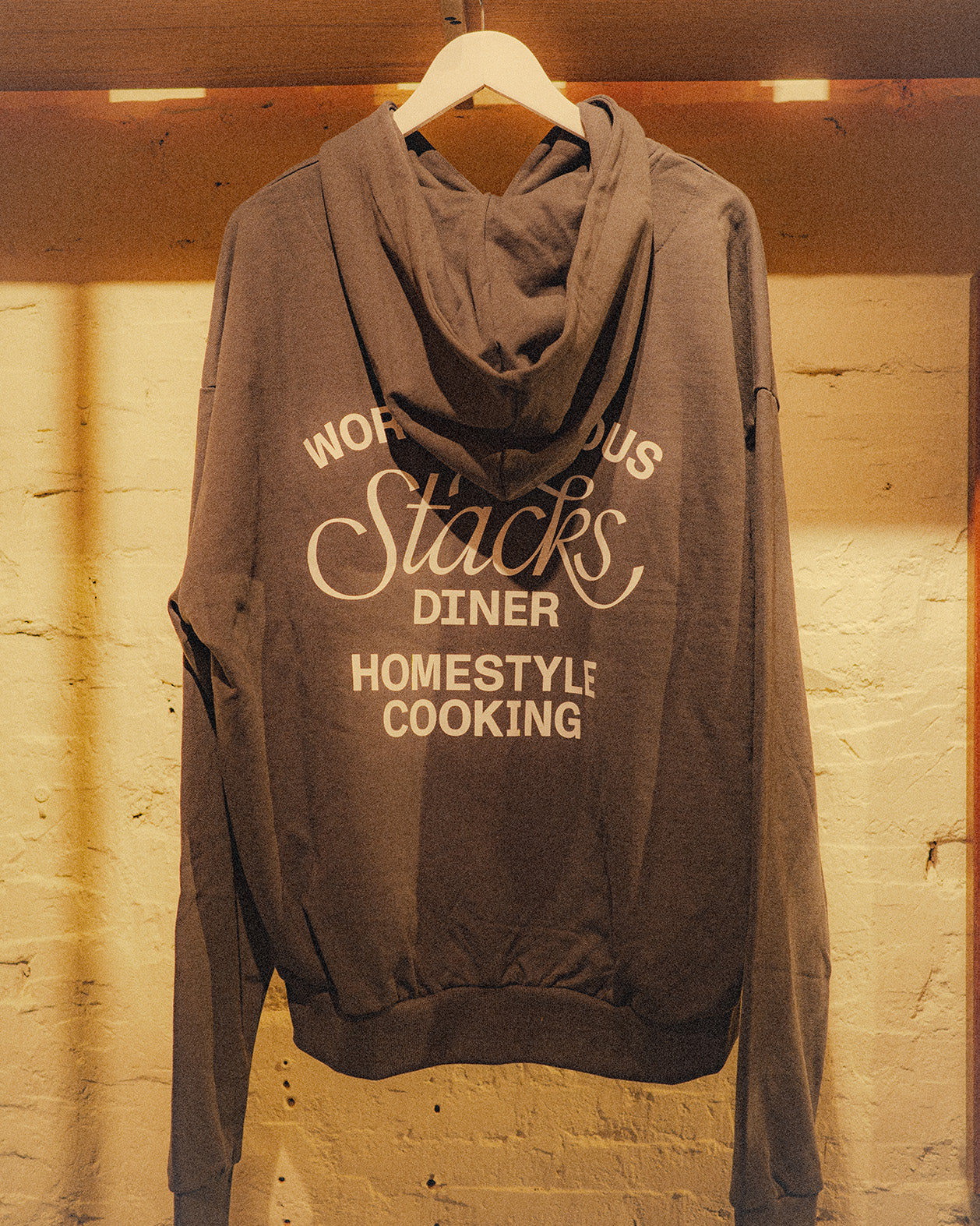 Diner Hoodie (Grey)