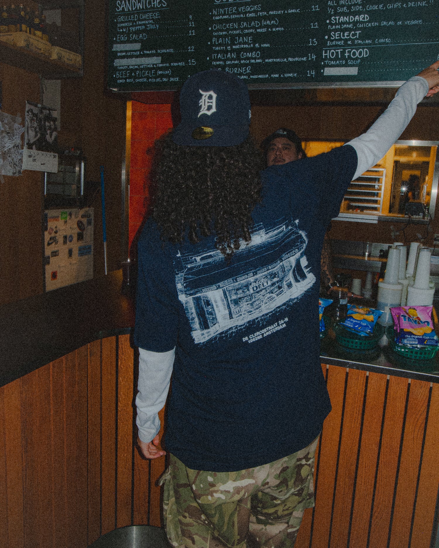 Stacks Facade Tee - Stacks Deli