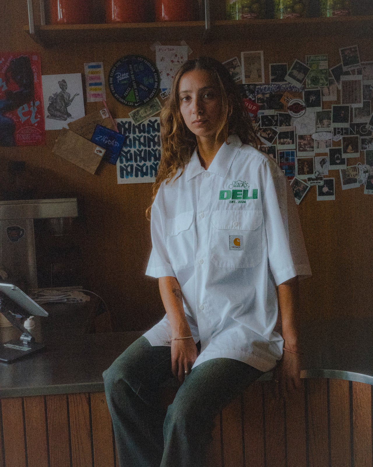 CARHARTT CRAFT SHIRT (WHITE)